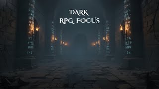 Dark Dungeon Gaming Ambience | RPG Focus Music for Elden Ring, Skyrim & Fantasy Games