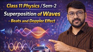 Beats & Doppler Effect | Superposition of Waves | Class 11 Physics | Semester-2