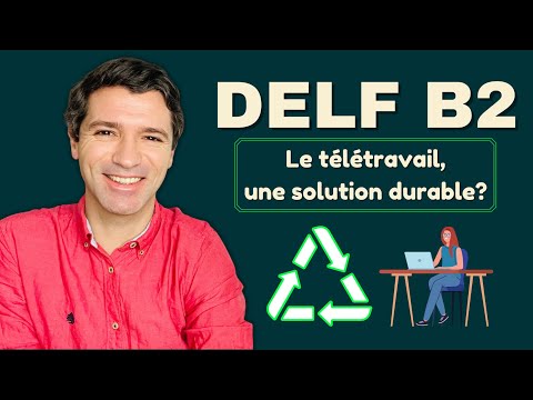 DELF B2 - Complete example of French speaking test