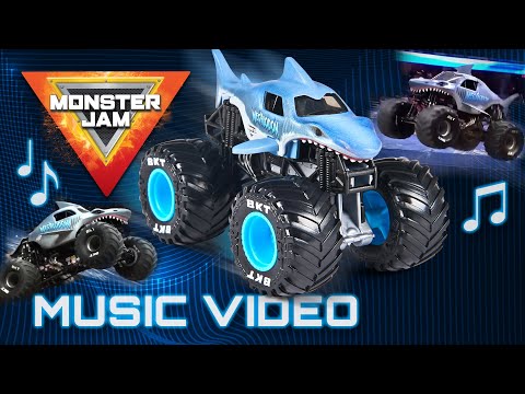 Megalodon Fan Music Video 🦈🎶 | Monster Jam Trucks Song #5