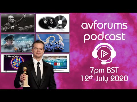 Podcast: LCD TVs for Movies, Physical Discs?, RIP Ennio Morricone, AV & Movie news, B+W Matt Damon