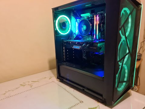 Cooler Master CMP 510 Argb Case, Ryzen 5 5600 Argb build