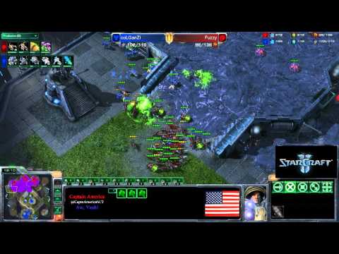 Fuzzy v coLGanZi - ZvT - Metalopolis - Mass Marine Drop Play