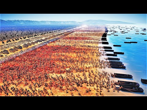 4,000,000 DEMONIC ARMY Invades Isolated Island Fortress of HUMANS - Ultimate Epic Battle Simulator 2