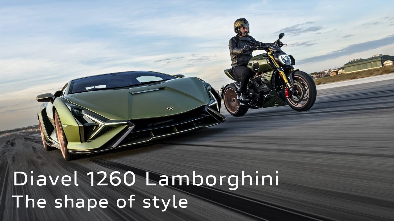 兩種願望一次滿足! Lamborghini與Ducati推聯名限量重機