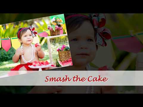 Smash the Cake - Maria Luisa 1 Ano