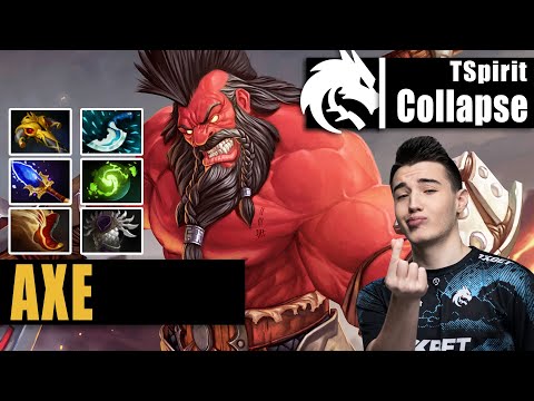 Axe Offlane | TSpirit.Collapse | CARRY YOUR TEAM WITH THIS OFFLANE BUILD | 7.32d Gameplay Highlight
