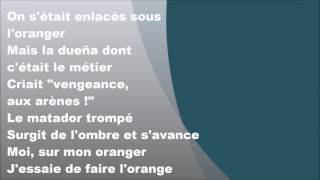 Joe Dassin - Taka Taka, Lyrics