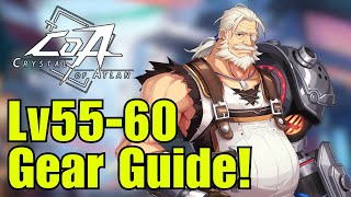 Equipment Guide for Lv55-60! Crystal of Atlan