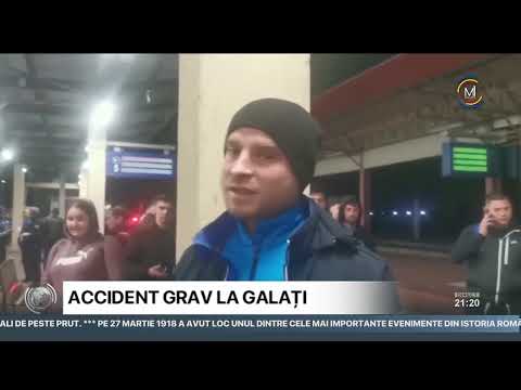 Grav accident feroviar în România