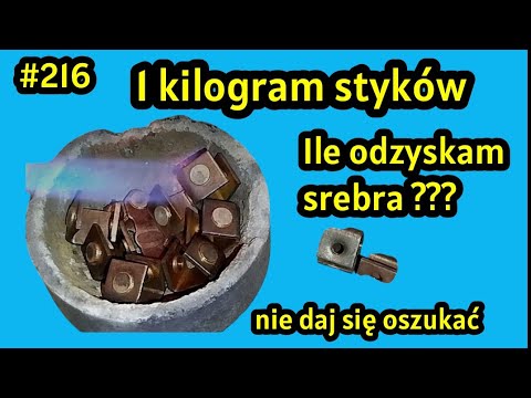 #216 Ile wart jest kilogram styków ??? Ile odzyskamy srebra??? #srebro #styki