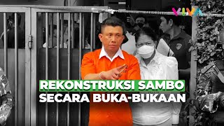 Kapolri Gelar Rekonstruksi Kasus Brigadir J secara Transparan