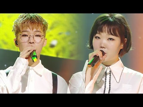 "EMOTIONAL" AKMU (Bad Musician) - LAST GOODBYE (long night long) @ popular song Inkigayo 20170122