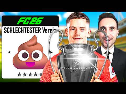 Ich führe den SCHLECHTESTEN Verein zum CL Titel!! 💩🔝