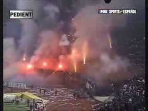 Universidad de Chile Salida vs river plate 1996