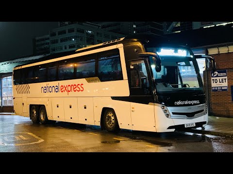 National Express Coach 54408 At Sheffield On 560 From London Victoria To Doncaster