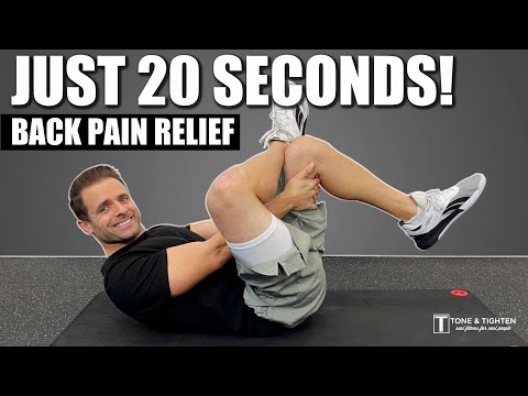 6 Exercises To Relieve Back Pain In 9 Minutes - FOLLOW ALONG