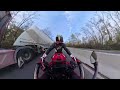 Ride 358 Insta 360 X4 Honda CBR650R 2025 Akrapovic Racing Line