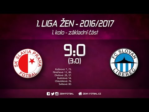 Ohlasy: Slavia - Liberec 9:0 (1. kolo 1. ligy žen 13.8.2016)
