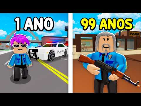 EU VIVI 99 ANOS SENDO POLICIAL! (Brookhaven)