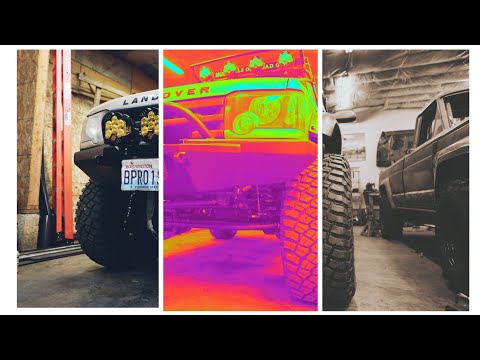 4x4 Bumper mods! Great Beginner Welding Project? Ultimate Land Rover Discovery Build Episode 15