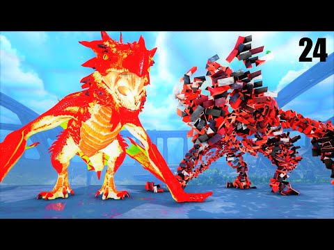UNKNOWN POWER WYVERN & SHINY ELECTRIC GRIFFIN! | ARK GENESIS PART 2 MODDED ETERNAL E24