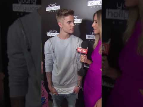 Justin Bieber's Intense Eye Contact