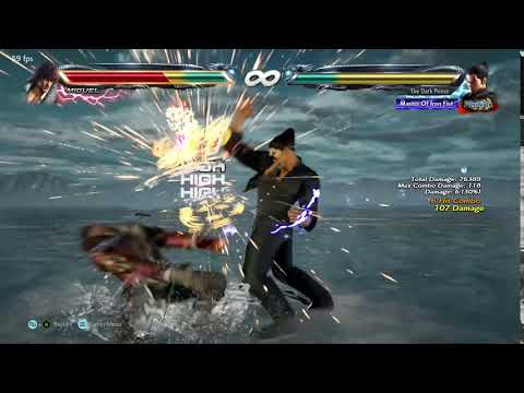 Dark Prince completes kazuya super hardcore combo challenge