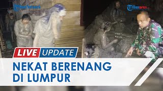 Momen TNI AL Gagalkan Penyelundupan Puluhan PMI Ilegal yang Nekat Berenang di Lumpur