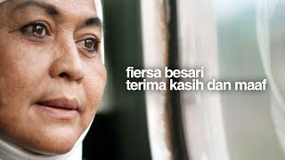 Terima Kasih Dan Maaf Music Video