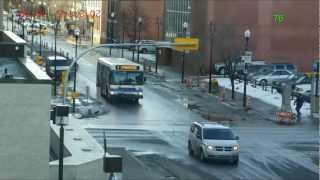 preview picture of video '2012-01-05 Regina today   (counting the buses) time lapse'