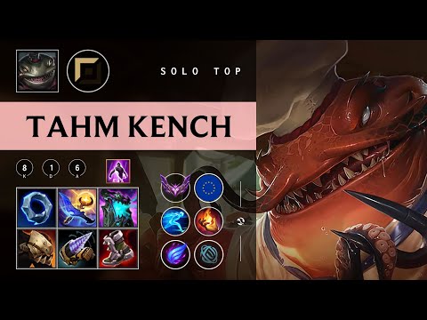 Tahm Kench Top vs Shen - EUW Master Patch 26.01