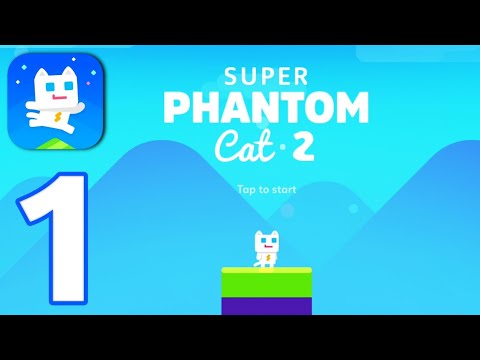 Super Phantom Cat 2 - Gameplay Walkthrough Part 1 - MYSTICFOREST [Level 1,5] (Ios,Android) - YouTube