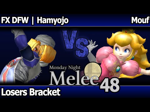MNM 48 Melee - FX DFW | Hamyojo (Sheik) vs Mouf (Peach) - Losers Bracket