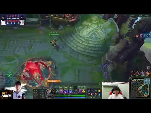 Faker stream Nasus vs Ezreal, Nov 15, 2017