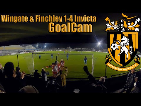 Wingate & Finchley 1-4 Folkestone Invicta | GoalCam Highlights | 16/11/21