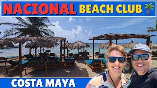 Nacional Beach Club Costa Maya: Resort Day Pass (All-Inclusive Food & Drinks) 🌴☀️