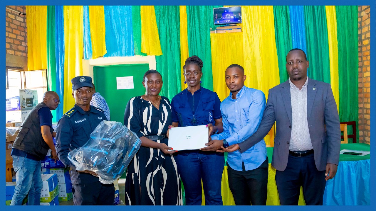 UNDP Hands Over ICT Equipment to 14 Cell Offices in Southern Rwanda