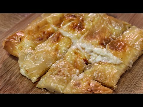 Greek Feta Pie (Bougatsa) - Jim Michailidis