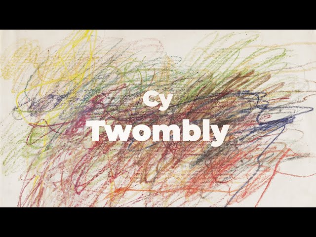 Videouttalande av Cy Twombly Engelska