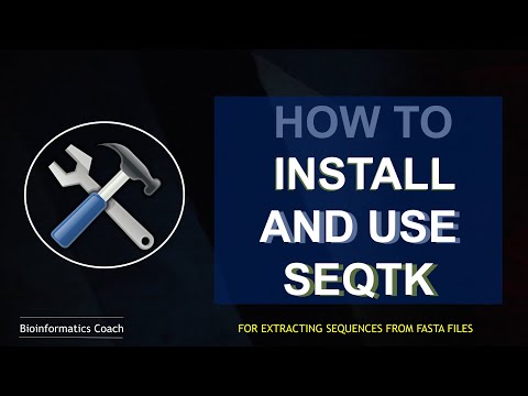 SEQTK Linux Installation and usage for extracting sequences from fasta files
