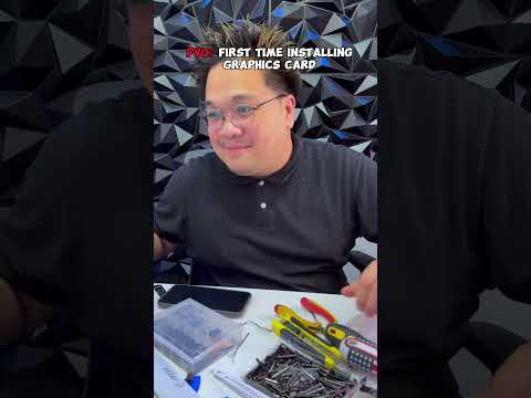 When you’re installing a GPU for the first time and it’s a full-on mission!