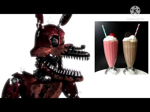 animatronics de fnaf e suas comidas favoritas