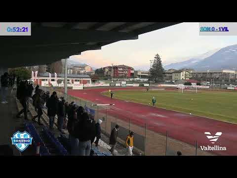 🎥 🔴 Nuova Sondrio Calcio - Villa Valle