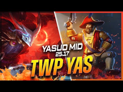 TheWanderingPro - Yasuo vs Gangplank MID Patch 25.17 - Yasuo Gameplay