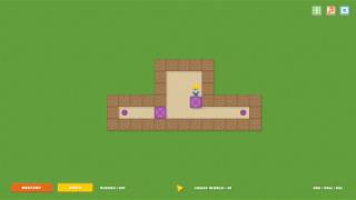 Super BoxMan Ultra: Grass World - Level 1 Walkthrough