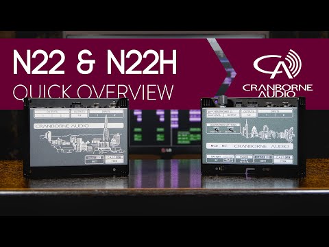 N22 & N22H | C.A.S.T. Breakout Box and Studio Headphone Amplifier | Product Overview