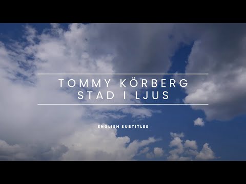 Tommy Körberg - Stad i Ljus (Lyric Video)