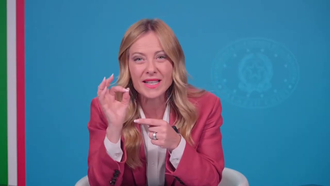 GIORGIA MELONI SULL'INTELLIGENZA ARTIFICIALE: «CHI RISPONDE DEI RISCHI? SERVE REGOLAMENTARE»