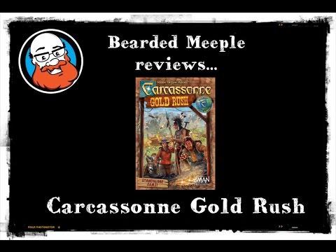 Bearded Meeple reviews Carcassonne Gold Rush